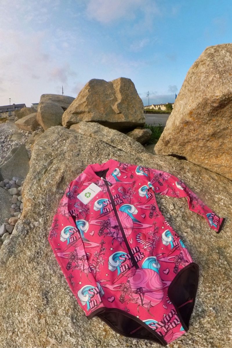 PRE-ORDER Your Swim in Pink Long Sleeve Swimsuit 2023