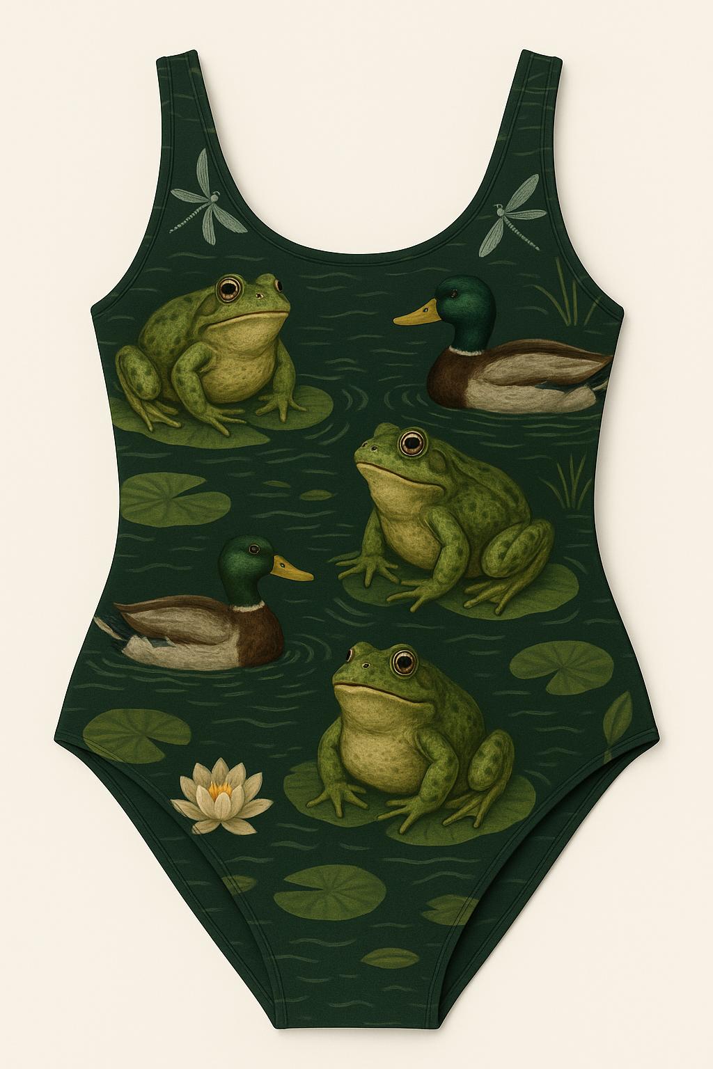 Short sleeved swimsuit