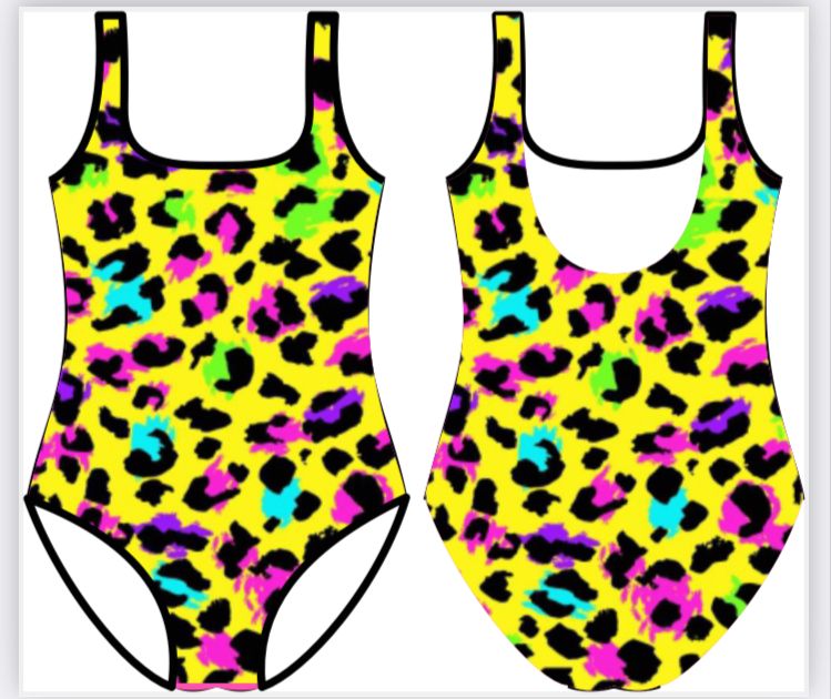 Ziggy short sleeve....OUR NEW SPRING NEON SUITS ARE AVAILABLE NOW.