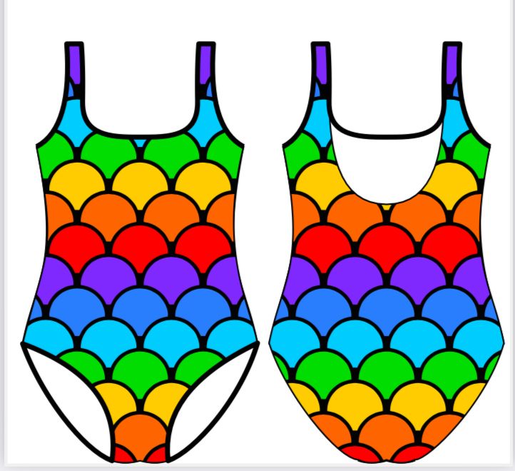 Swimmer's Pride short sleeve..... OUR NEW SPRING NEON SUITS ARE AVAILABLE NOW.