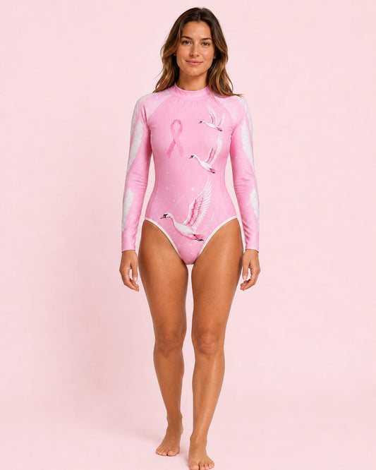 Pre order your Wings of hope swim in pink 2026 Edition arriving the end of September
