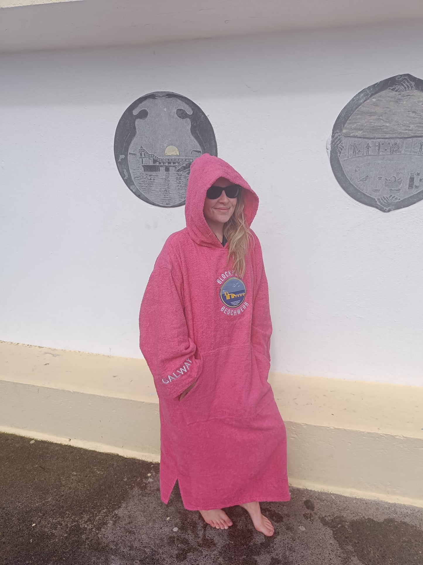 Mammoth hooded towel robe