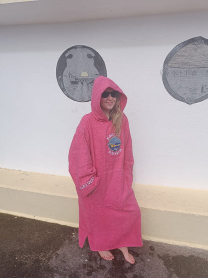 Mammoth hooded towel robe